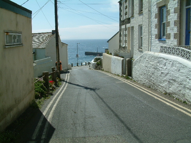 Cliff Road, Porthleven. 28 May 2003.